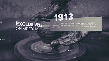 History Timeline - After Effects Template