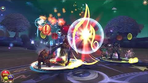 Wizard101 Moros Tree Roots Fight!!!!