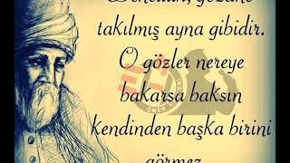 Mevlana Sözleri ( Dinleyin İlaç Gibi Gelecek ) Suskunluğum asaletimdendir...!!! #mevlana