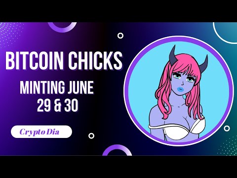 Bitcoin Chicks – A COLLECTION OF 6969 UNIQUE WOMEN LIVING ON ETH BLOCKCHAIN