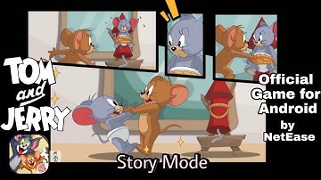 || TOM AND JERRY : Joyful Interaction || Android Gameplay | Basic teaching with Story Mode |