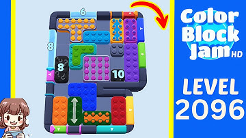 Color Block Jam Level 1186 (2096) Solution Walkthrough