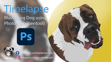 How to Trace Vector Animals in Photoshop using Pentool