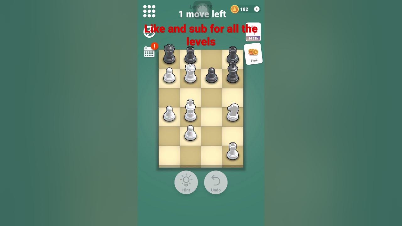 Pocket chess level 308 chess chesschallenge andrewtate 
