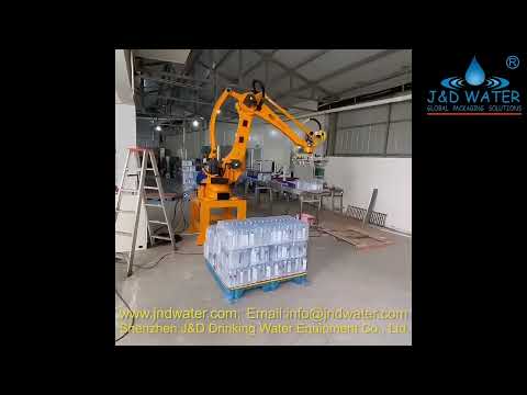  Bottled water robot palletizer