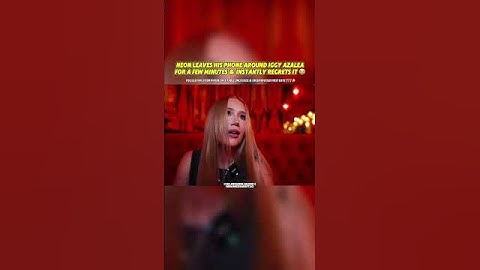 Neon leaves his phone unlocked around iggy azalea 😭🚨#neon #n3on #iggyazalea #n3onclips #date #fyp