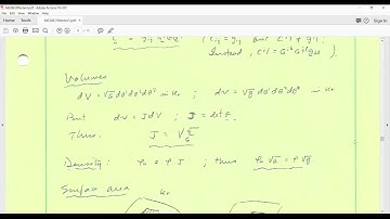 "Continuum mechanics using convected coordinates" (Lecture 8)