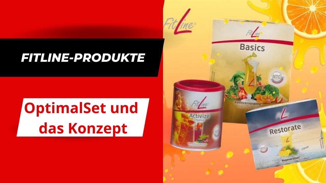 Fitline-Produkte. OptimalSet und das Konzept - YouTube