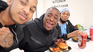 MUKBANG WITH DDG \& DUB!!!