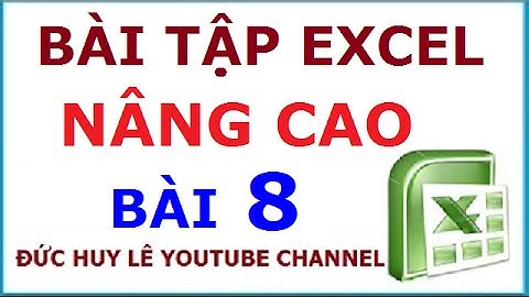 Luyện đề thi Excel chứng chỉ b văn phòng