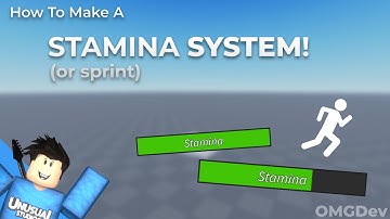 How To Make A STAMINA/SPRINTING SYSTEM! | Roblox