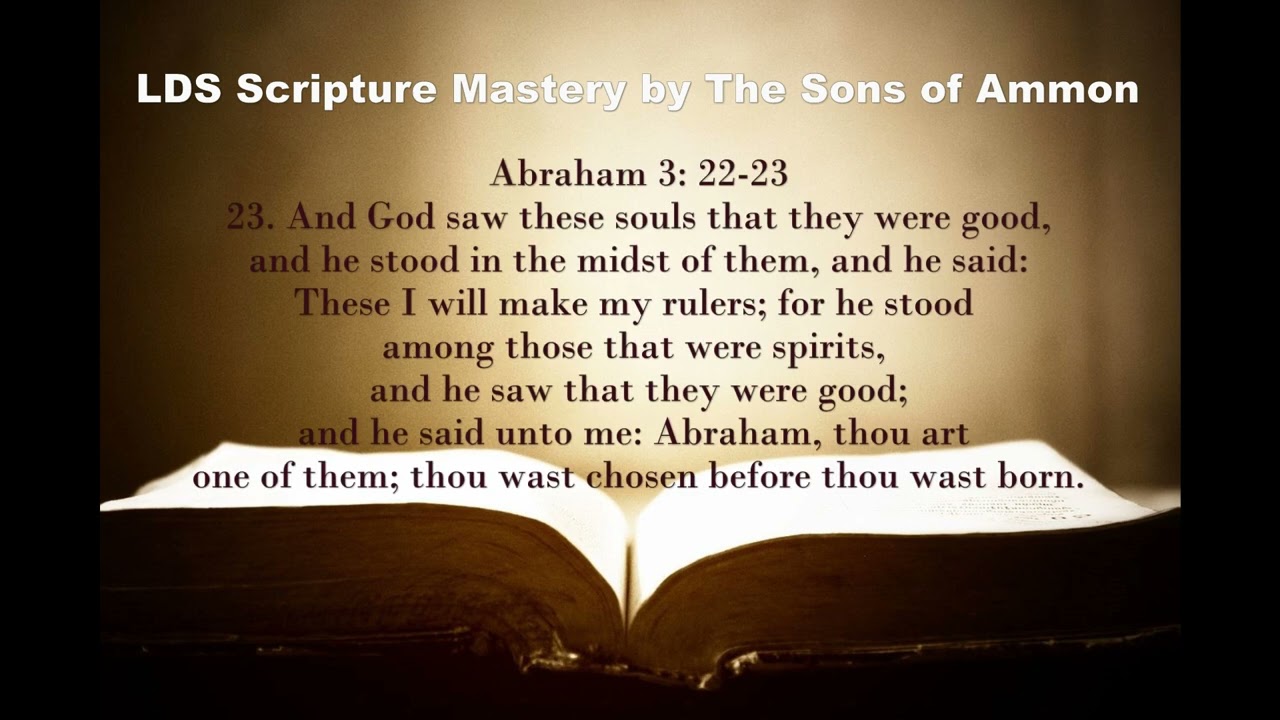 Scripture Mastery Song [Abraham 