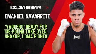 Emanuel Navarrete REACTS to Ryan Garcia FAILED DRUG TEST, makes CaneloMunguia PREDICTION