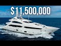 $11,500,000 131' Sunseeker SuperYacht Tour