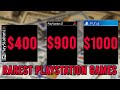 The RAREST PlayStation Games of all time (PSX-PS4)