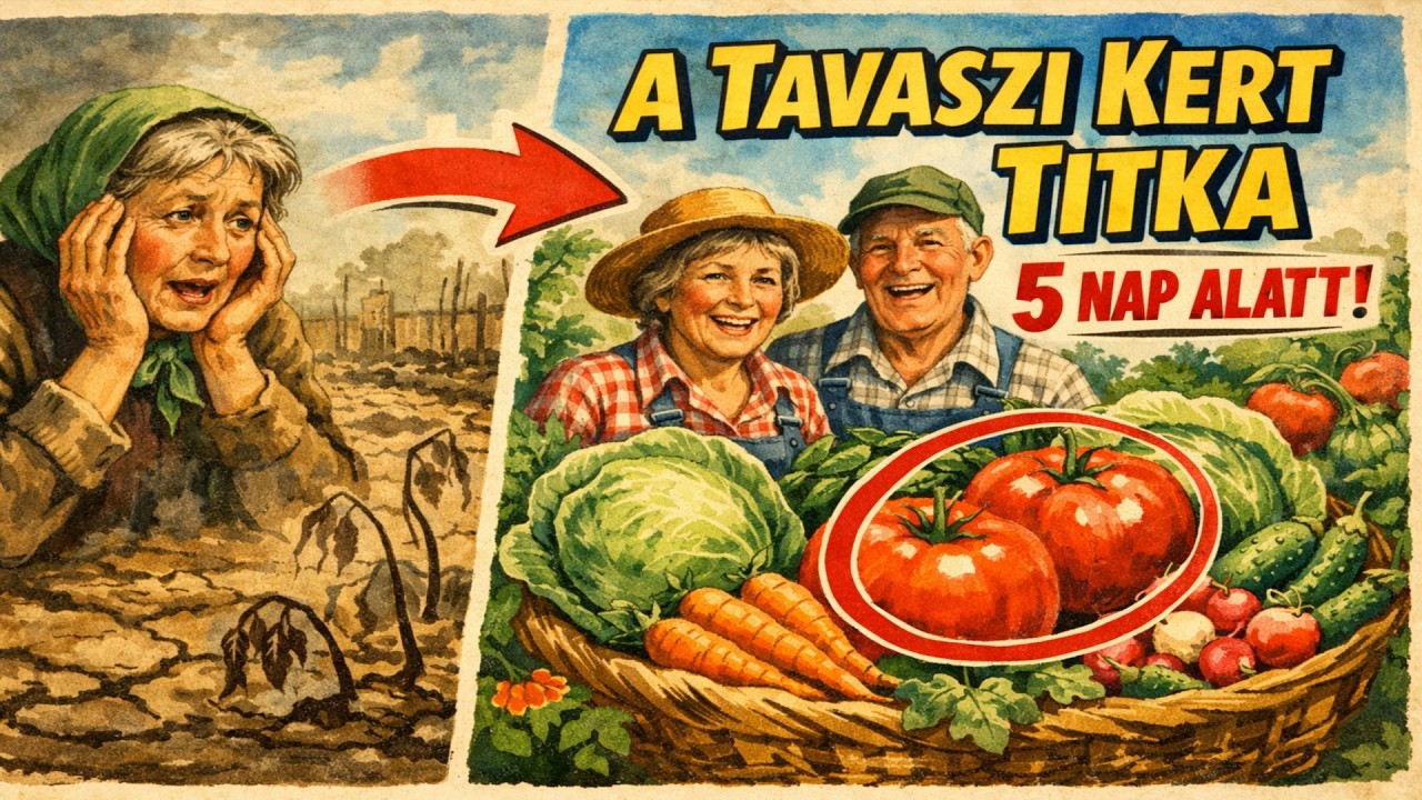 A HIBÁTLAN TAVASZI KERT 🌷 | A TELJES Lépésről-Lépésre Csekklista Márciusra (2026)