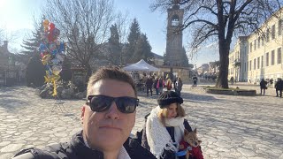 Bansko Bulgaria live walk through town