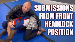 Front Headlock Submission Options Jiu-Jitsu & Submission Grappling