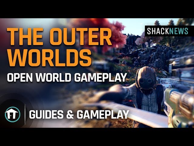 1 Hour Of NEW The Outer Worlds 4K Gameplay - SHOOTING! LOOTING!  CONVERSATIONS! 