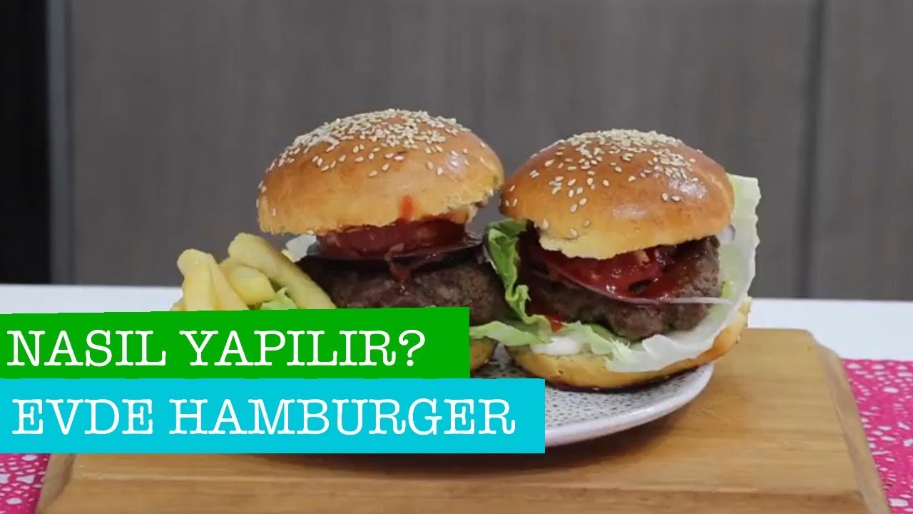 Çocuklar İçin Evde Hamburger Nasıl Yapılır Çocuklar İçin Evde Hamburger Nasıl Yapılır