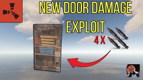 NEW! Rocket Damage Exploit - Rust