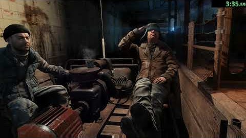 Metro Last Light Redux Speedrun 3:42 DLC Pavel