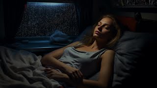 Rain Motorhome | Relax in The Bedroom in The Motorhome Despite The Rain and Thunderstorms