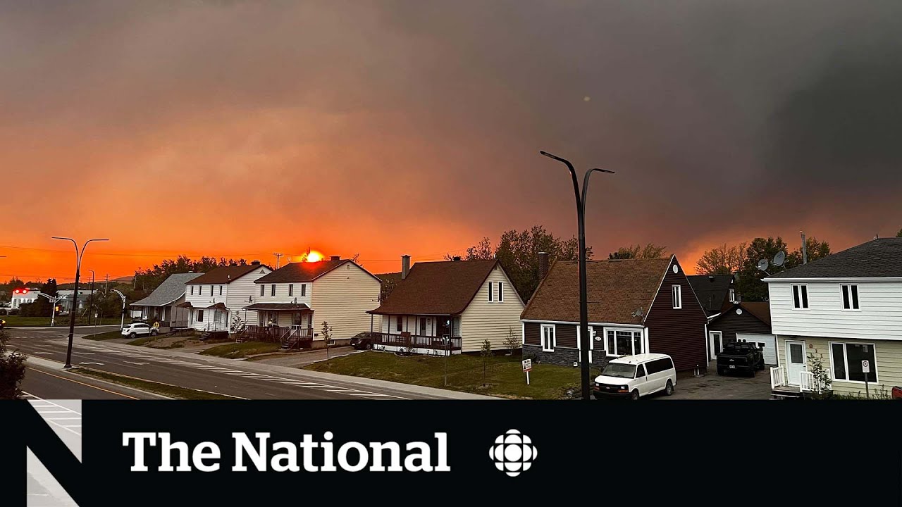Over 400 wildfires burning across Canada, half out of control - YouTube