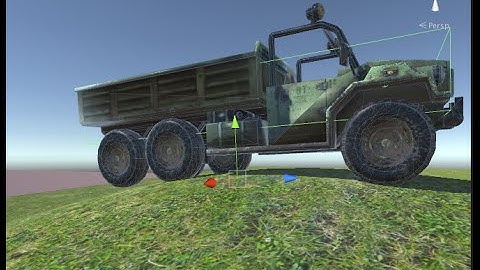 WheelCollider in Unity 5: How to add basic dynamics to an arbitrary car model