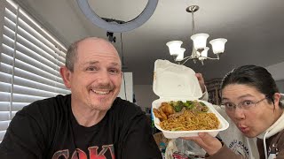 Live Stream at home. Unboxing and eating