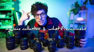 My Lens Collection! What I Recommend