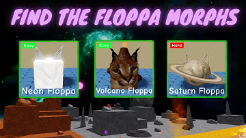 How To Find Neon, Volcano, And Saturn Floppa Morphs *Space Map*  🙀 Find The Floppa Morphs