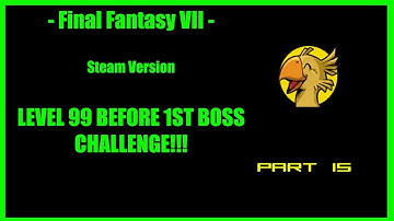 FFVII level 99 Challenge Part 15