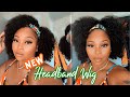 Headband Wig | Afro Kinky Human Hair Wig | Very Affordable & Looks Like My Real Hair | Ywigs