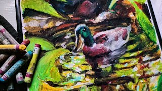 ASMR | Painting a Duck to Calm Your Restless Mind | No Talking