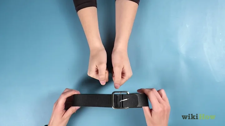 How to Make Handcuffs Out of a Belt: Single & Double Cuff