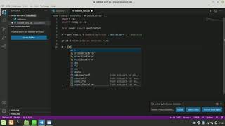 Program bubble sore pada python