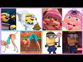 Despicable Me 4 😂 Funny Drawing Meme  Mega Minions &amp; Gru P13 - Funny Drawing Meme Battle 😂