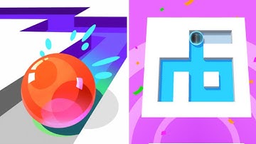 Roller Splat Ball 🍥🎨🧱 Gameplay Android, iOS - Color Fill