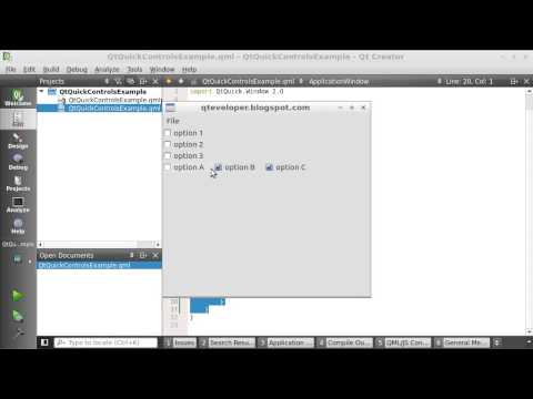 QtQuick.Controls examples - CheckBox