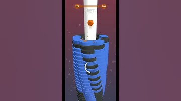 Stack Ball - Gameplay all level (279)#shorts