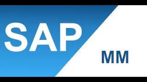 SAP MM || Lecture 9 || Trainer By ANJU GANTA||