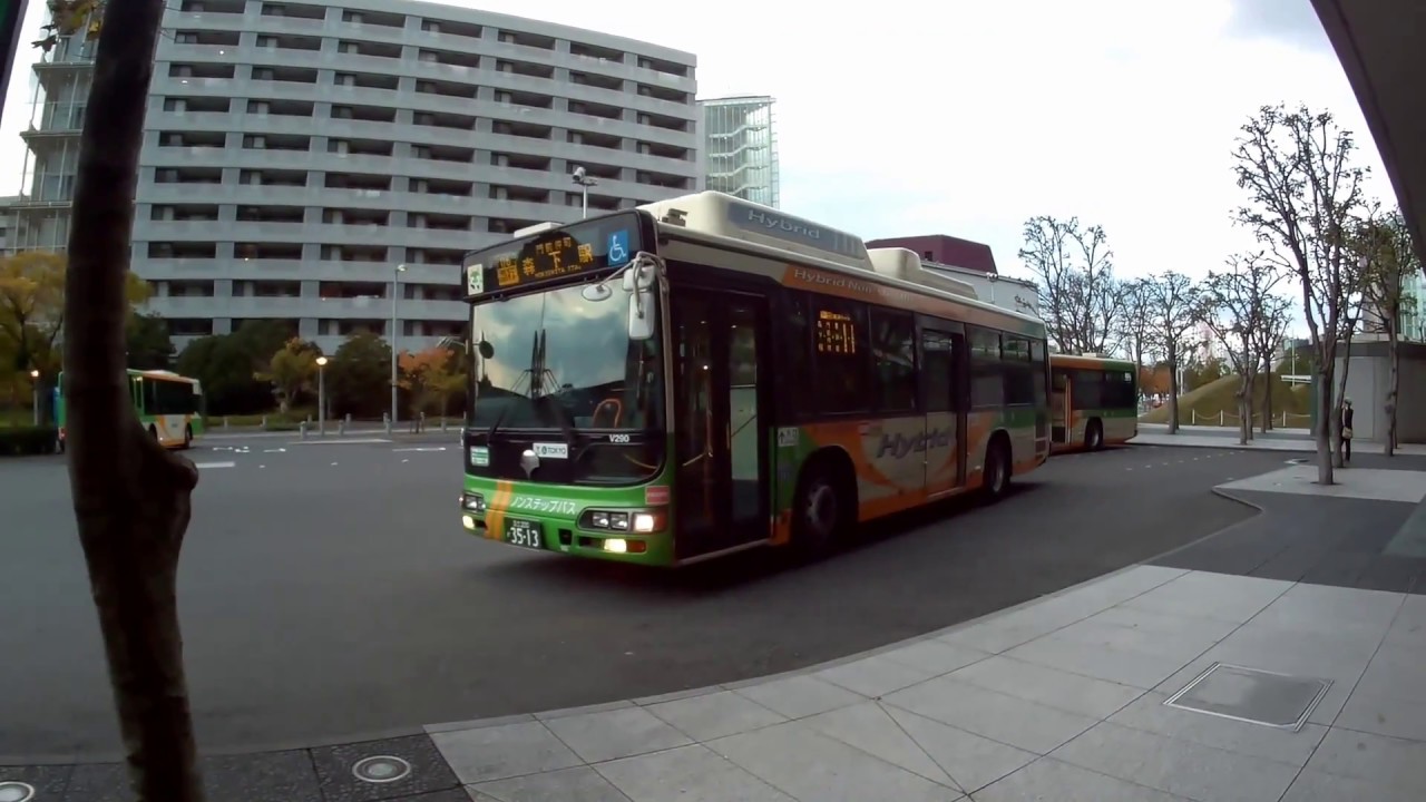 【前面展望】都営バス[急行06]日本科学未来館➡森下駅前