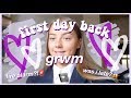 first day back to school grwm 2019💜✏️