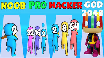 NOOB vs PRO vs HACKER vs GOD in Merge Grabber