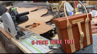 Working Leather Like it's Wood? [6 PACK FOR WINE]