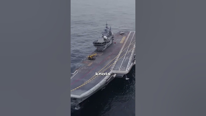 India's most advanced aircraft carrier