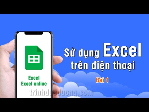 Video: Làm cách nào để chỉnh sửa bảng tính Excel trên iPhone của tôi?