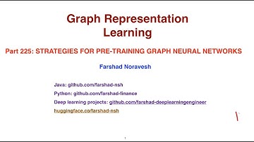 Part225: strategies for pretraining graph neural networks