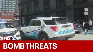 Bomb threats reported at Chicago hotels on second day of DNC